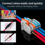 Mini Electrical Wire Connectors Wire Nuts | 2 in 4 out