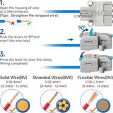 Mini Electrical Wire Connectors Wire Nuts | 2 in 4 out